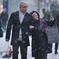 İki farklı kış! Sağanak ve yoğun kar