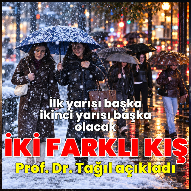 İki farklı kış! Sağanak ve yoğun kar