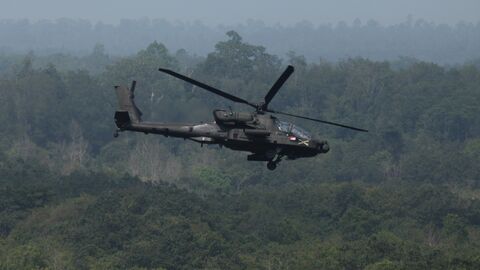 Husilerden Suudi helikopteri düşürme iddiası