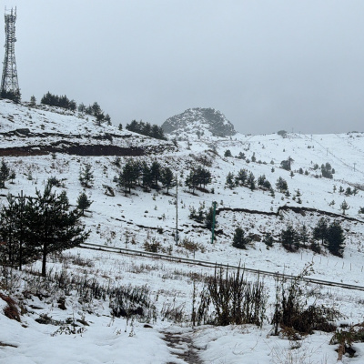 Bolu ve Manisa'ya kar yağdı