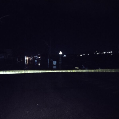 Şile'de cadde ulaşıma kapandı