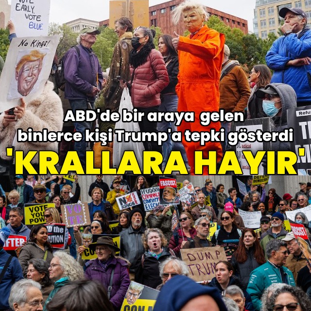 ABD'de Trump protestosu