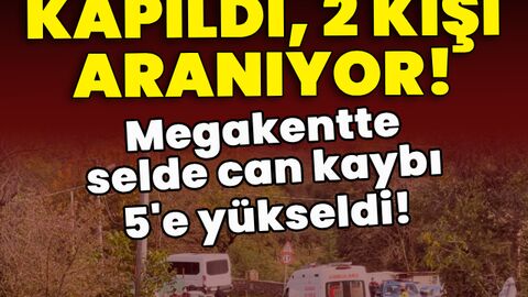 Ahmet Derin'in aracının sürüklendiği son görüntüler!