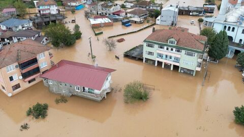 Şiddetli yağış birçok ilde etkisini sürdürüyor!