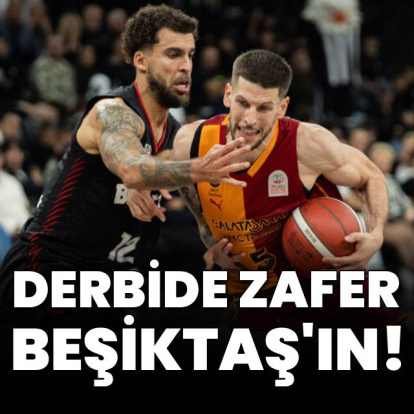 Derbide zafer Beşiktaş'ın!