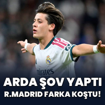 Arda şov yaptı, R.Madrid farka koştu!