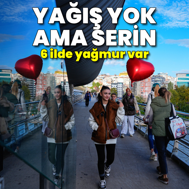 6 şehir için yağmur uyarısı! Sıcaklıklar normalin altında
