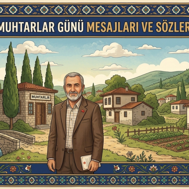Muhtarlar Günü mesajları ve sözleri