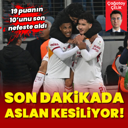 Son dakikada Aslan kesiliyor!