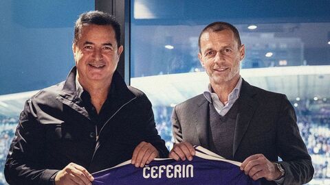 Günün notu | Acun Ilıcalı, UEFA Başkanı'yla buluştu