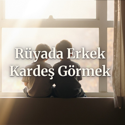 Rüyada erkek kardeş görmek ne anlama gelir?