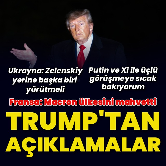 Trump'tan Zelenskiy'ye sert eleştiriler