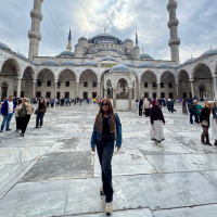 Yamal'ın annesi İstanbul'u gezdi