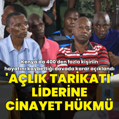 "Açlık tarikatı" liderine cinayet hükmü