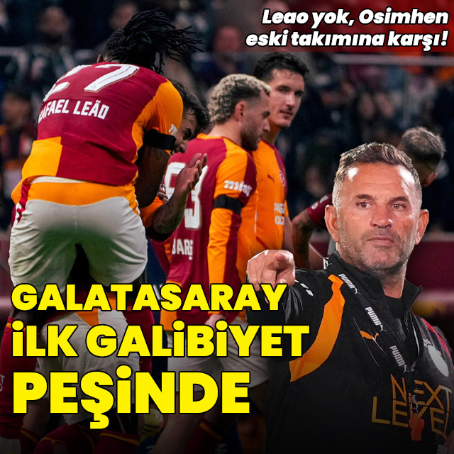G.Saray, Devler Ligi'nde ilk galibiyet peşinde!