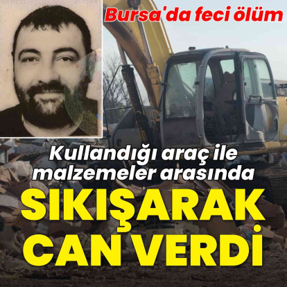 İş yeri sahibi sıkışarak can verdi