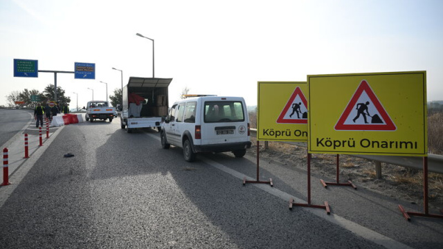 Edirne-Kapıkule bağlantı yolu trafiğe kapatıldı