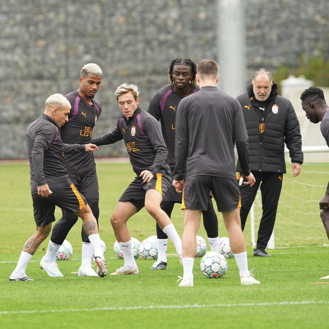 Galatasaray, Lille maçına hazır!