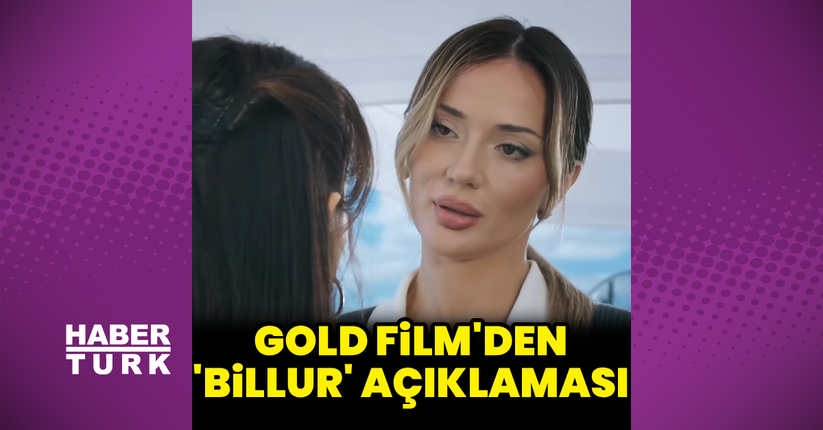 Gold Film’den Cansu Taşkın açıklaması