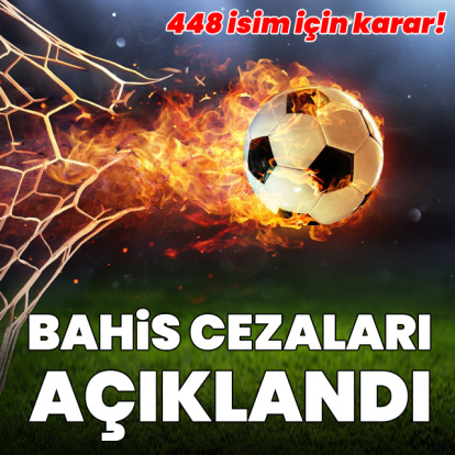 PFDK bahis cezalarını açıkladı!