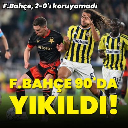 Fenerbahçe'de Devler Ligi'nde son dakika şoku
