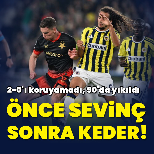 Fenerbahçe'ye son dakika şoku!
