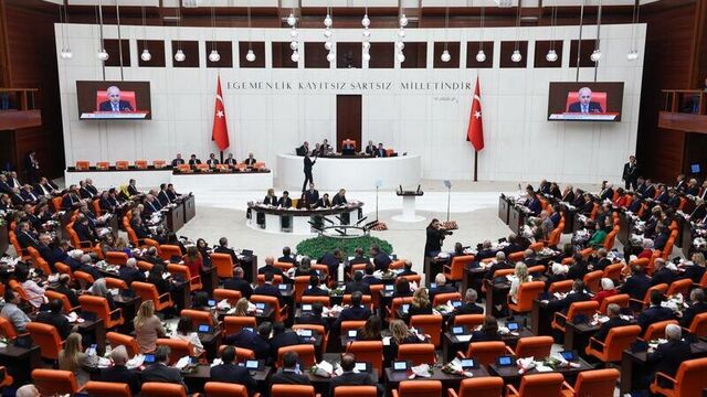 Fon teklifi TBMM Genel Kurulu'nda