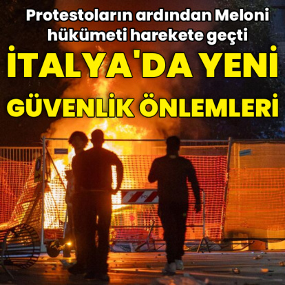 İtalya'da protestolara karşı yeni güvenlik önlemleri