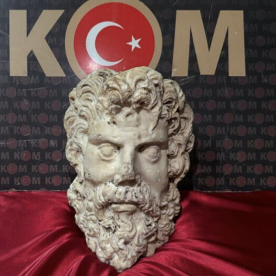 2 bin yıllık Zeus heykeli ele geçirildi