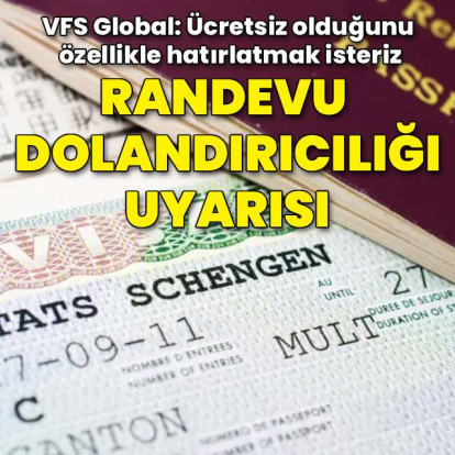 VFS Global'den 'randevu dolandırıcılığı' uyarısı
