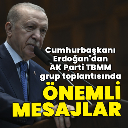 Cumhurbaşkanı Erdoğan'dan açıklamalar