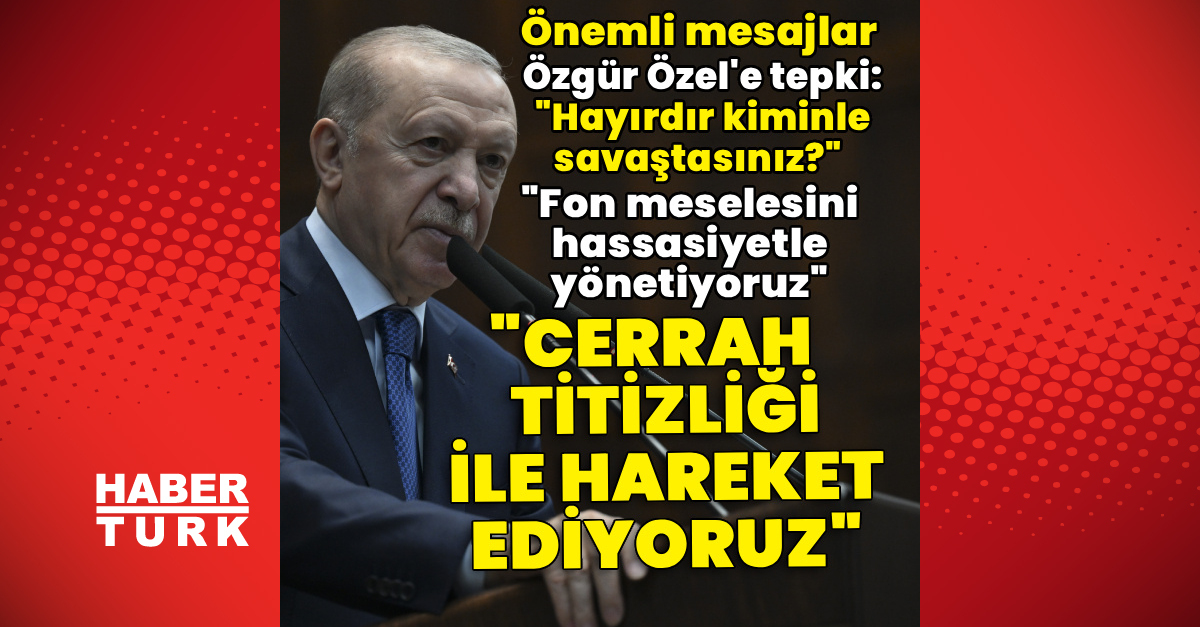 Erdoğan outlines flood aid and plans for fund investigation