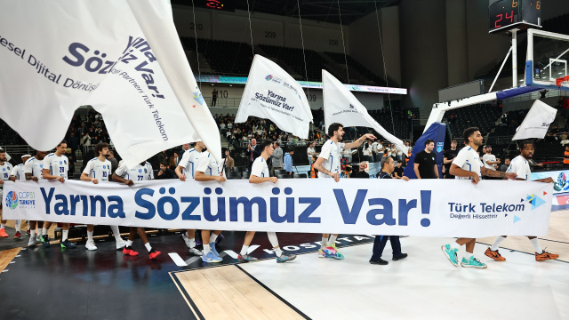 Türk Telekom COP31 mesajını basketbol sahnesine taşıdı