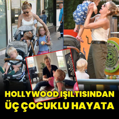 Ünlü oyuncunun üç çocuklu hayatı