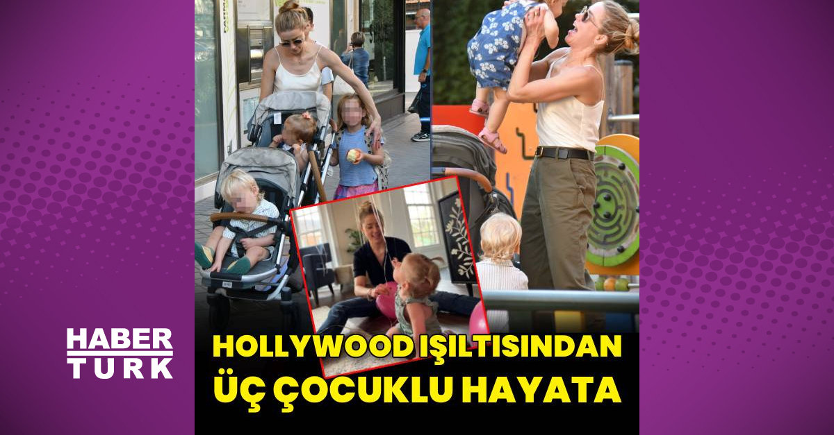 Amber Heard'ün üç çocuklu hayatı