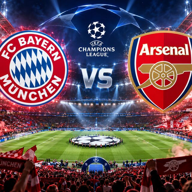 Bayern Münih-Arsenal maçı saat kaçta?