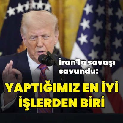 Trump, İran'la savaşı savundu