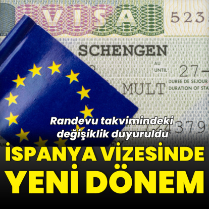 İspanya vizesinde yeni dönem