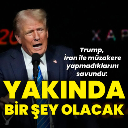 Trump'tan İran açıklaması: Yakında bir şeyler olacak