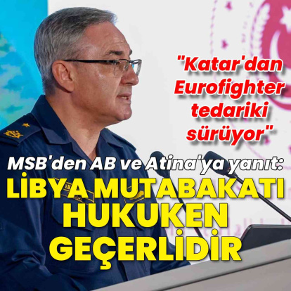 "Libya mutabakatı hukuken geçerlidir"