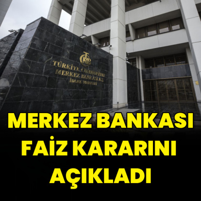 Merkez Bankası'ndan faiz indirimi