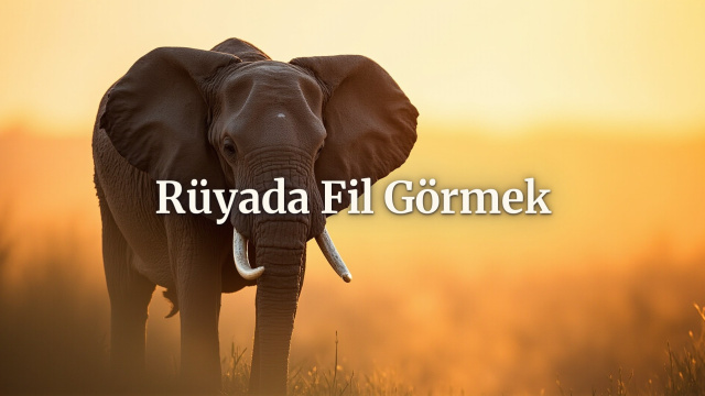 Rüyada fil görmek ne anlama gelir?
