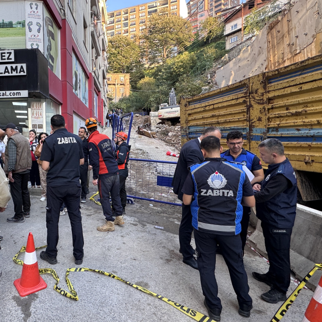 Zonguldak'ta bir apartman daha boşaltılıyor