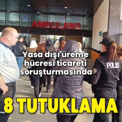 Yasa dışı yumurta ticaretinde 8 tutuklama