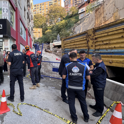 Zonguldak'ta bir apartman daha boşaltılıyor