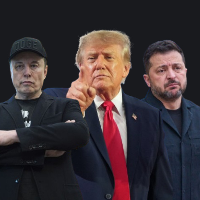 Trump, Musk ve Zelenskiy karşı karşıya