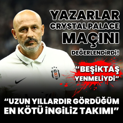 "Beşiktaş bu takımı yenmeliydi"
