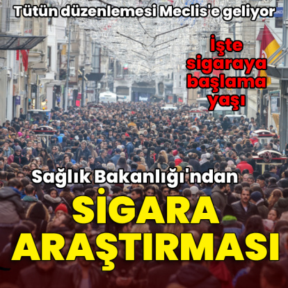 Tütün düzenlemesi Meclis'e geliyor