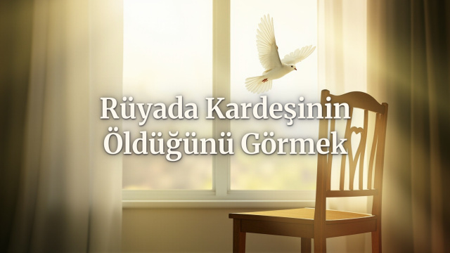 Rüyada kardeşinin öldüğünü görmek ne anlama gelir?
