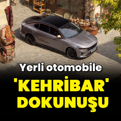 Togg'a 'Kehribar' dokunuşu